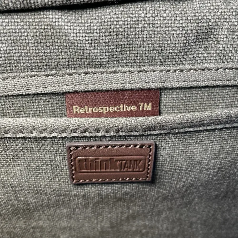Think Tank - New - Retrospective 7M - Camera Bag With Rain Cover - Pinestone